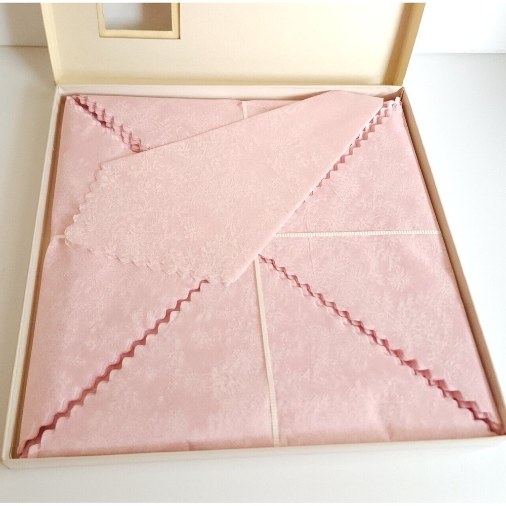 Vintage Japan Rice Paper Luncheon Napkins in‎ Box, Silk Effect